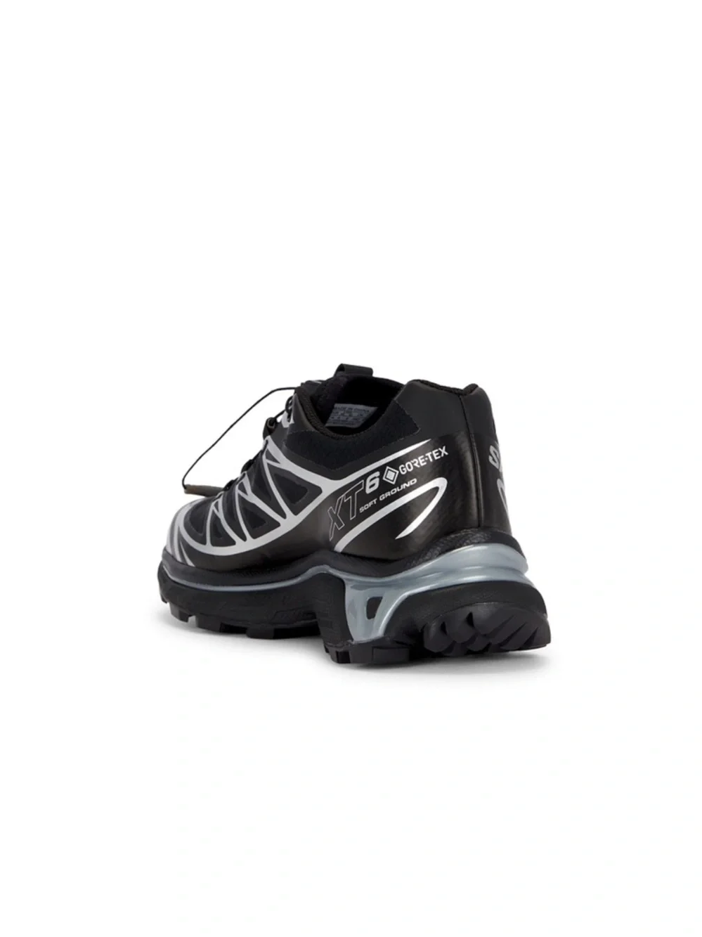 Salomon XT-6 GTX Sneaker in Black & Silver - Picture 3 of 3